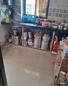 Kitchen Image of 1080 Sq.ft 2 BHK Apartment / Flat for rent in Vastral Ahmedabad for Rs. 15000