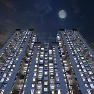 Image of 1137 Sq.ft 2.5 BHK Apartment / Flat for sale in Primal Pride, Moshi, Pune for Rs. 6900000