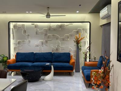 Living Room Image of 2100 Sq.ft 4 BHK Apartment / Flat for sale in RK Ambiance, Nana Mava Rajkot for Rs. 17400000