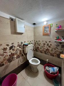 Bathroom Image of 250 Sq.ft 1 BHK Apartment / Flat for rent in Alcove New Kolkata Sangam, Serampore Hooghly for Rs. 9500