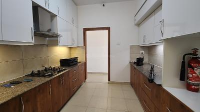Kitchen Image of 1996 Sq.ft 3 BHK Apartment / Flat for sale in G Corp The Icon North Tower F, Thanisandra Bengaluru for Rs. 27300000