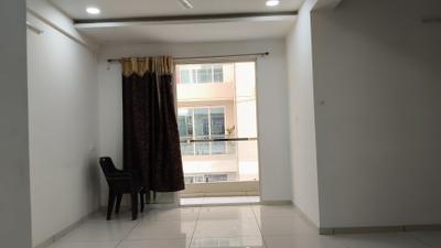 Living Room Image of 1300 Sq.ft 3 BHK Apartment / Flat for rent in Maadhav Abhishek Alyssum, Sama Savli Vadodara for Rs. 22000