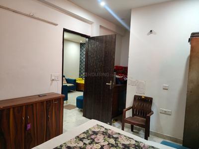 Bedroom Image of 1000 Sq.ft 2.5 BHK Builder Floor for rent in Sector 6 Gurgaon for Rs. 16000