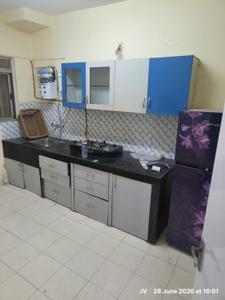 Kitchen Image of 1450 Sq.ft 2 BHK Apartment / Flat for rent in Ramesh Hermes Drome, Viman Nagar Pune for Rs. 65000