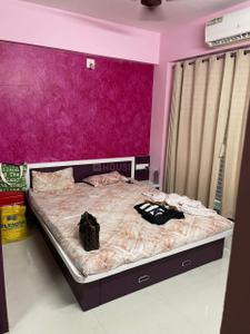 Bedroom Image of 1755 Sq.ft 3 BHK Apartment / Flat for rent in Shree Sopan Pratishtha, Kudasan Gandhinagar for Rs. 30000