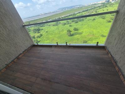 Balcony Image of 1400 Sq.ft 2 BHK Apartment / Flat for rent in Shreenathji Delta Riviera, Ulwe Navi Mumbai for Rs. 65000