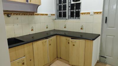 Kitchen Image of 600 Sq.ft 1 BHK Apartment / Flat for rent in Kaggadasapura Bengaluru for Rs. 25000