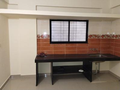 Kitchen Image of 900 Sq.ft 1 BHK Independent House for rent in Thergaon Pune for Rs. 15000