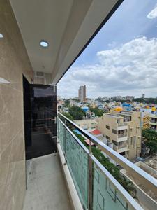 Balcony Image of 1300 Sq.ft 2 BHK Apartment / Flat for rent in Halasuru Bengaluru for Rs. 62000