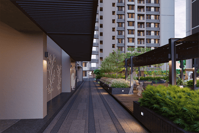 Image of 2395 Sq.ft 3 BHK Apartment / Flat for sale in Goyal Orchid Gold, Sanathal, Ahmedabad for Rs. 11300000