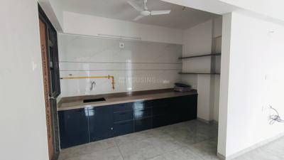Kitchen Image of 1750 Sq.ft 3 BHK Apartment / Flat for sale in Sukirti 54, Shela Ahmedabad for Rs. 8200000