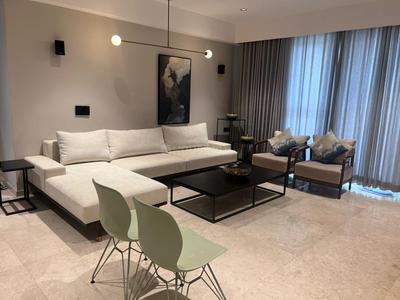 Hall Image of 3200 Sq.ft 3.5 BHK Apartment / Flat for sale in DLF Riverside, Vyttila Kochi for Rs. 37000000