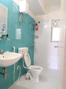 Common Bathroom Image of 1375 Sq.ft 3 BHK Apartment / Flat for rent in Sugam Sabuj, Narendrapur Kolkata for Rs. 22000