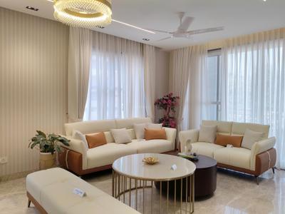 Living Room Image of 630 Sq.ft 1 BHK Builder Floor for rent in DLF Phase 3 Gurgaon for Rs. 36000