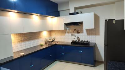 Kitchen Image of 1501 Sq.ft 3 BHK Apartment / Flat for rent in GM E City Town, Bommasandra Bengaluru for Rs. 28000