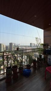 Balcony Image of 1405 Sq.ft 2 BHK Apartment / Flat for sale in Gami Terra, Sanpada Navi Mumbai for Rs. 32000000