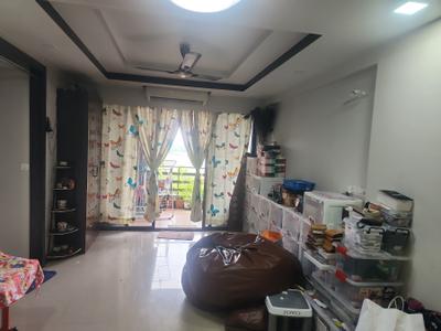 Living Room Image of 1300 Sq.ft 2.5 BHK Apartment / Flat for rent in Jhaveri Silver Lake Vista, New Rani Bagh Indore for Rs. 32000