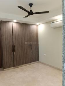 Bedroom Image of 1440 Sq.ft 3 BHK Builder Floor for rent in Chittaranjan Park New Delhi for Rs. 86000
