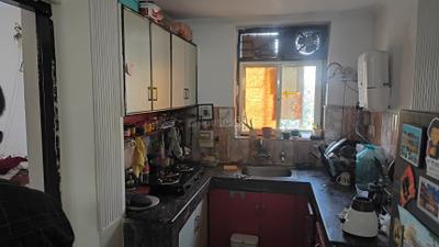 Kitchen Image of 1100 Sq.ft 2 BHK Apartment / Flat for rent in Green View Apartments, Sector 19 Dwarka New Delhi for Rs. 25000
