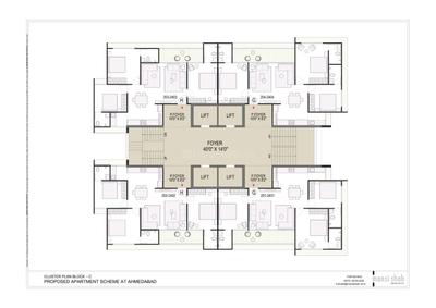 Image of 2300 Sq.ft 3 BHK Apartment / Flat for sale in Godhavi, Ahmedabad for Rs. 11500000