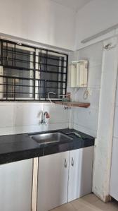 Kitchen Image of 650 Sq.ft 1 BHK Apartment / Flat for rent in Warje Pune for Rs. 25000