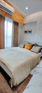 Bedroom Image of 550 Sq.ft 1 BHK Apartment / Flat for sale in Nirvaana Pearl, Chembur Mumbai for Rs. 8450000