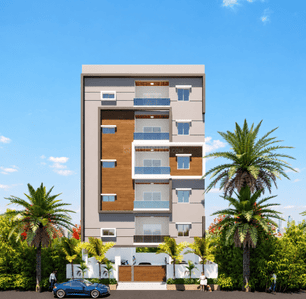 Image of 1223 Sq.ft 2 BHK Apartment / Flat for sale in Neknampur, Hyderabad for Rs. 7582600