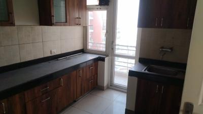 Kitchen Image of 2000 Sq.ft 3 BHK Apartment / Flat for rent in Mahindra Aura, Sector 110A Gurgaon for Rs. 49400