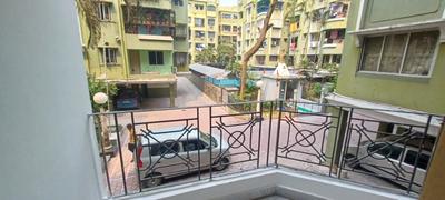 Balcony Image of 900 Sq.ft 2 BHK Apartment / Flat for sale in Kaikhali Kolkata for Rs. 4500000