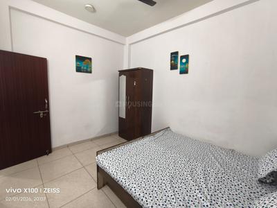 Bedroom Image of 1500 Sq.ft 1 BHK Apartment / Flat for rent in Mahalakshmi Nagar Indore for Rs. 17500