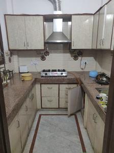 Kitchen Image of 1350 Sq.ft 1 BHK Independent House for rent in HUDA Plot Sector 38, Sector 38 Gurgaon for Rs. 23000