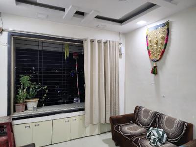 Living Room Image of 500 Sq.ft 1 BHK Apartment / Flat for rent in Jaydeep Prathmesh Towers, Kasarvadavali Thane for Rs. 17202