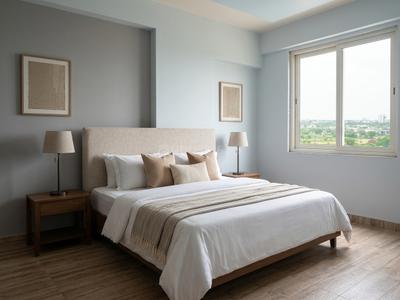 Bedroom Image of 1355 Sq.ft 3 BHK Apartment / Flat for rent in Sidheshwar Apna Ashiyana, Bindayaka Jaipur for Rs. 12000