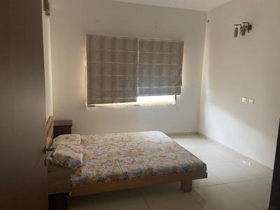 Bedroom Image of 1655 Sq.ft 3 BHK Apartment / Flat for rent in L And T Raintree Boulevard, Sahakara Nagar Bengaluru for Rs. 85000