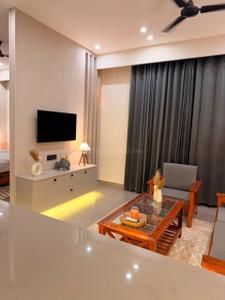 Hall Image of 850 Sq.ft 1 BHK Apartment / Flat for rent in Swagatam Apartments, Sector 62 Noida for Rs. 9000