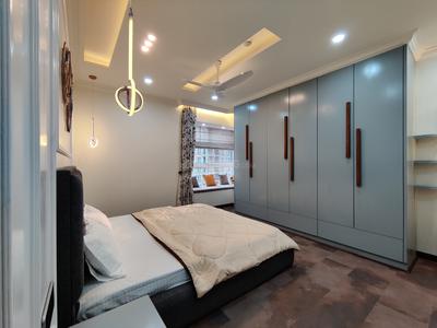 Bedroom Image of 2270 Sq.ft 4.5 BHK Apartment / Flat for rent in Bhartiya Nikoo Homes Phase 2, Thanisandra Bengaluru for Rs. 150000
