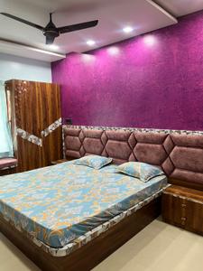 Bedroom Image of 1800 Sq.ft 3 BHK Duplex for rent in Aaditva Society Row House, Bhosari Pune for Rs. 32000