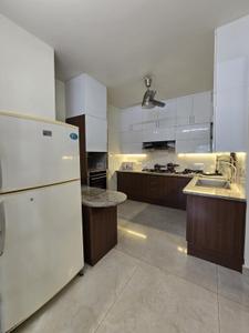 Kitchen Image of 1800 Sq.ft 3 BHK Apartment / Flat for rent in Kodihalli Bengaluru for Rs. 150000