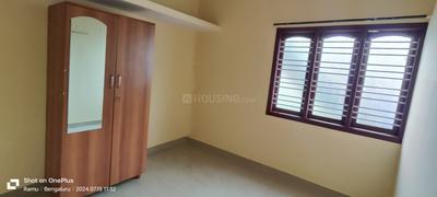 Bedroom Image of 600 Sq.ft 1 BHK Builder Floor for rent in Cox Town Bengaluru for Rs. 10100