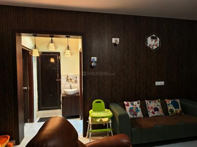Hall Image of 1250 Sq.ft 2 BHK Apartment / Flat for rent in Sai Serenity, K R Puram Bengaluru for Rs. 28999