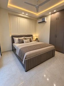 Bedroom Image of 990 Sq.ft 1 BHK Builder Floor for rent in Sector 51 Gurgaon for Rs. 38000