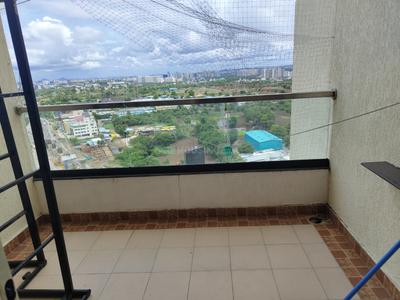 Balcony Image of 1000 Sq.ft 2 BHK Apartment / Flat for rent in VJ Yashwin Hinjawadi, Hinjawadi Phase 2 Pune for Rs. 28000