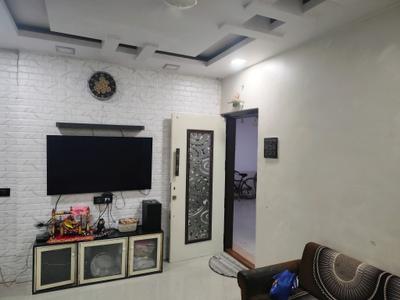 Living Room Image of 530 Sq.ft 1 BHK Apartment / Flat for rent in Kasarvadavali Thane for Rs. 18000