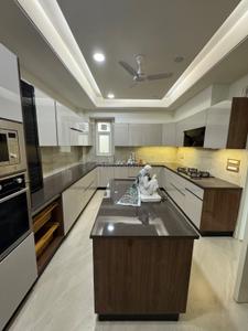 Kitchen Image of 2800 Sq.ft 3 BHK Builder Floor for rent in Bahapur New Delhi for Rs. 315000