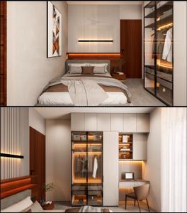 Bedroom Image of 3500 Sq.ft 5 BHK Independent House for sale in Puthenkurish Kochi for Rs. 28500000