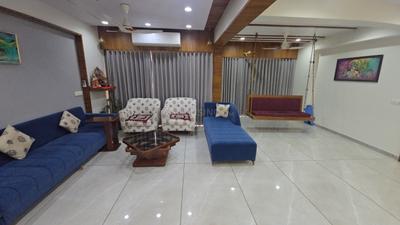 Hall Image of 3510 Sq.ft 3 BHK Apartment / Flat for sale in Nia Nami Riverside 46, Raysan Gandhinagar for Rs. 19000000
