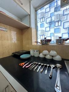 Kitchen Image of 700 Sq.ft 2 BHK Apartment / Flat for sale in Madhyam Yamuna City, Sunrakh Bangar Vrindavan for Rs. 4700000