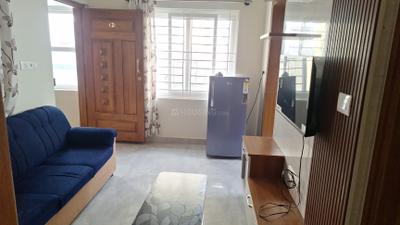 Living Room Image of 720 Sq.ft 1 BHK Builder Floor for rent in Devarachikkana Halli Bengaluru for Rs. 27000