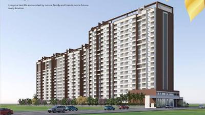 Image of 1332 Sq.ft 3 BHK Apartment / Flat for sale in Landmarkk Luxuria, Dudulgaon, Pune for Rs. 8388000