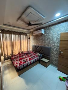 Bedroom Image of 1422 Sq.ft 2 BHK Apartment / Flat for sale in Yogeshwar Karnavati Paradise, New Maninagar Ahmedabad for Rs. 5500000